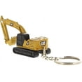 thumbnail image 3 of Diecast Masters Cat Micro 320 Hydraulic Excavator Keychain Black and Yellow, 3 of 8