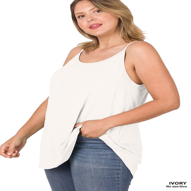 CHOK Blouse Sans Manches à Encolure Décontractée pour Femmes et Plus, Ourlet Rond