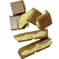 thumbnail image 4 of UniqBite Dubai Chocolate Bar Pistachio I Viral Knafeh Chocolate Bar with Pistachio Cream and Kataifi, 3 pack, Total 9.5 oz (270gr), 4 of 5