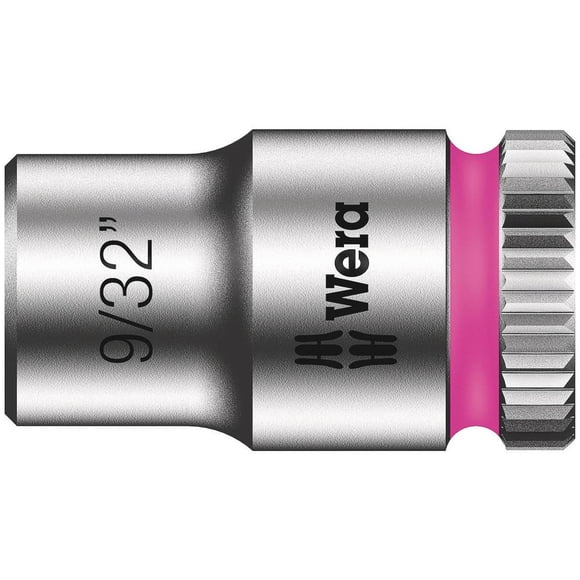 Wera Zyklop 8790 HMA - Llave de vaso (1/4", cabeza hexagonal, 9/32" x 23 mm)