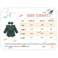 thumbnail image 2 of Kucnuzki Newborn Baby Girl Clothes 0 Months Fall Winter Bodysuit 3 Months Long Sleeve Sweet Button-Up Solid Color Rompers Headband 2PCS Set Green, 2 of 10