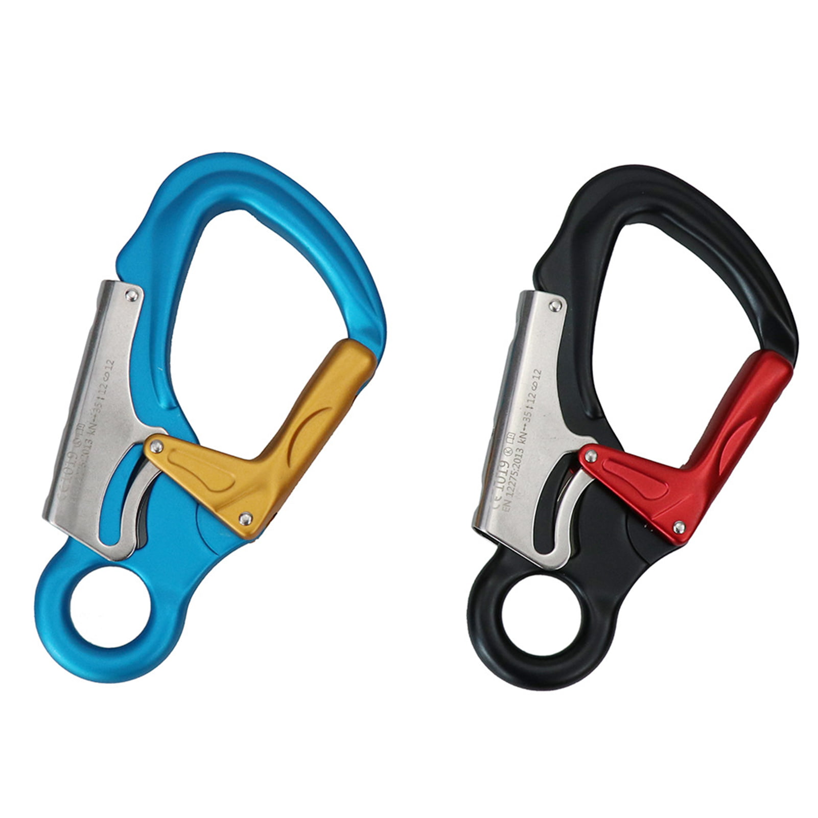 Large Locking Carabiner with Clip Snap Hook 