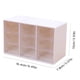 thumbnail image 2 of Lojalitet Mini Caja de Almacenamiento de Escritorio con cajones de 9 Rejillas Organizador de Almacenamiento de plástico para Oficina en casa, 2 of 8