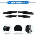thumbnail image 4 of Unique Bargains 4 Pcs Bouchon de Rail Latéral de Porte-Bagages Compatible pour Lexus RX350 RX400h RX330 2003-2009 Noir, 4 of 7