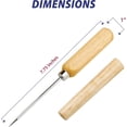 thumbnail image 2 of HIC Harold Import Ice Pick with Sheath, 8-Inch, Off-White, 2 of 3
