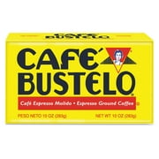 Caf Bustelo Coffee Espresso 10 oz Brick Pack 24/Carton 01720CT