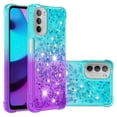 thumbnail image 1 of Funda para Motorola MOTO G 5G 2022 Transparente con Brillos Carcasa Protectora Antigolpes con Glitter Brillante, 1 of 5