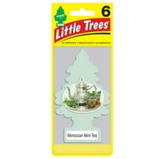 Little Trees Car Air Freshener 6-Pack (Moroccan Mint Tea)