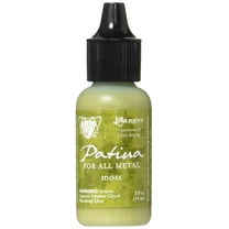 Vintaj Patina Opaque Permanent Ink - Moss Green - 0.5 Ounce Bottle