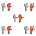 thumbnail image 1 of Greeniant Kit de portero de fútbol tamaño 6/7/8/9/10, guantes de portero de halcón para niños, juego sin dedos sin látex, blanco Type2 NO2, 1 of 6