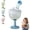 Blue#003, variant on 6oz Ba-by Goblet Cup with Lid for Ages 12 Months , Leak-Proof Travel Sippy Cup with Easy Measurement Marks, Elegant Wine Glass Design Toddler Cup, Durable and Odorless Baby Drinking Cup (Green)