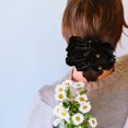 thumbnail image 4 of Scrunchies para el cabello con banda elástica, lazos para el cabello, cuerdas, soporte para cola de caballo para mujeres y niñas, 6 unidades MFZFUKR BST3007846-2, 4 of 5