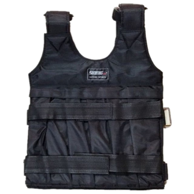 Adjustable Weighted Martial Arts Vest with Steel Plate Protection – Padded Shoulder Armor, Customizable Workout Intensity, Durable Material for Fitness & Combat Training, Maximum 50kg Load Capacity,