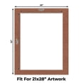 thumbnail image 2 of Football Texture Picture Frame Mat for 26x32 Frames - Fits 21x28 Photos - 50 Mats, 2 of 7