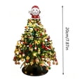 thumbnail image 3 of TACILIP Home Decor, 1PC DIY Beaded Christmas Tree Kit Handmade Mini Tabletop Xmas Tree With Light 3 Styles Topper Decor Gift, Mens Gifts, 3 of 6