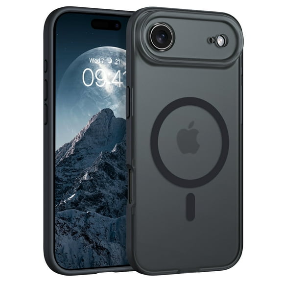 BENTOBEN Case for iphone Air Compatible with Mag-Safe 6.5" Magnetic Slim Tpu Matte Shockproof Protective Cover Black