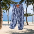 thumbnail image 2 of IROINNID Toddler Baby Boys Printed Cotton Elastic Waist Summer Spring Jogger Pants 10T, 2 of 6