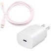 ODEMobile 25W PD Fast Charger For LG V60 ThinQ - Type-C Cable Included, 6ft USB-C