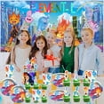 thumbnail image 3 of Elemental Party Supplies Decor Plates Fans Decorations Honeycomb Centerpieces Cake Toppers, 3 of 6