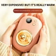 thumbnail image 5 of USB Astronaut Night Light, 2-in-1 Warm Hands Charging, Rechargeable Hand Warmer, 5200mAh Battery, 3 Temperature Settings, Pocket Size, Ergonomic Design, Safe Protection System, 5 of 6