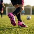 thumbnail image 4 of &nbsp;Vizari USA Infinity Soccer Cleats for Kids – Lightweight, Durable Youth Firm Ground Soccer Shoes for Boys and Girls - Pink, 13.5, 4 of 6