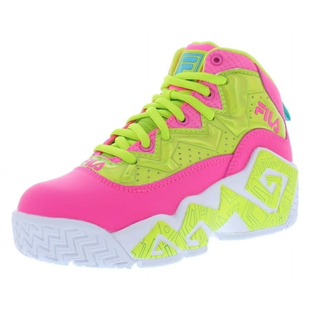 Fila Mb Night Walk Girls Shoes Size 13, Color: Pink/Yellow