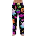 thumbnail image 2 of Satingcolo Mens Pajama Pants Funny Pajama Pants for Men with Drawstring Soft Printed Sleepwear Bottoms Novelty Sleep Lounge Pants, 2 of 7