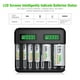 thumbnail image 2 of Baterías recargables y cargador EBL de 10000 mAh D, paquete de 4, 2 of 6