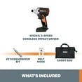thumbnail image 4 of Worx WX261L.9 20V Power Share Brushless Impact Driver (Tool Only), 4 of 12