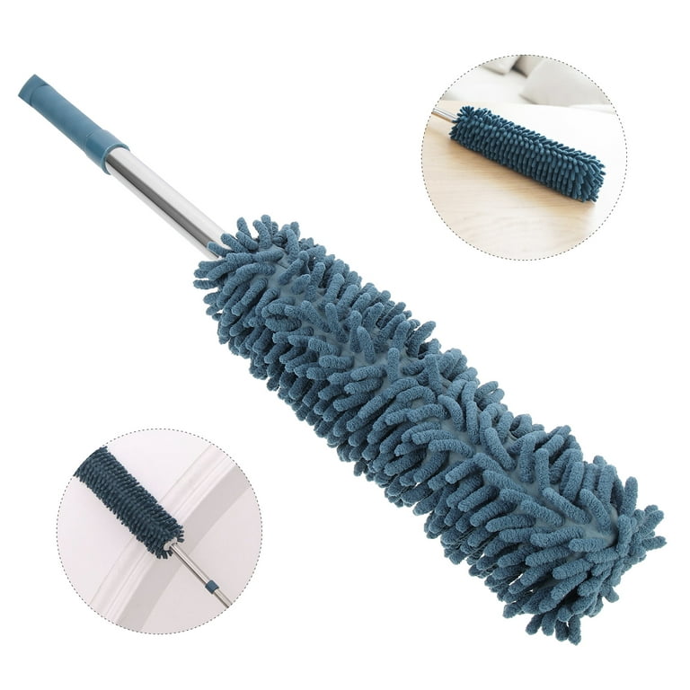 Rosarivae Long Reach Flexible Radiator Brush Chenille Extendable Microfiber  Cleaning Duster 