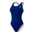 thumbnail image 2 of TYR Sport Girl's Solid Maxback Swim Suit (Navy, 22), 2 of 3