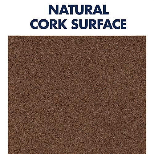 Quartet Cork Board Tiles Dark Mini Wall Bulletin Boards 12" x 12" Corkboard 