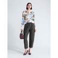 thumbnail image 2 of Free Assembly Women's and Women's Plus Sweater with Long Puff Sleeves, Midweight, Sizes XS-4X, 2 of 5