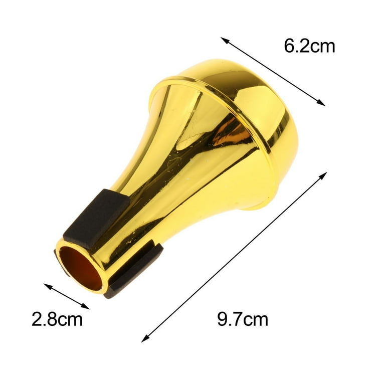 Universal Trumpet Practice mute Portable Brass Instrument Strings