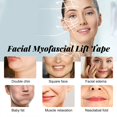 thumbnail image 5 of Cinta de estiramiento facial Estiramiento de la piel Cuello Cara Eliminador de arrugas Cinturón de elevación Algodón Impermeable Etiqueta antiparche oso de fresa  Hogar, 5 of 5