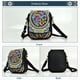 thumbnail image 4 of Bolso De Hombro Para Mujer, Bolso De Viaje, Bandolera Con Bordado Floral Vintage, Bolso Con Tapa Para Monedas, Bolso Con Cremallera Monstrate AP007590-01, 4 of 5