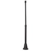 Accessory-Anchor Pole With Photo Cell In Traditional Style-3 Inches Wide By 84 Inches High Maxim Lighting 1092Bk/Phc11
