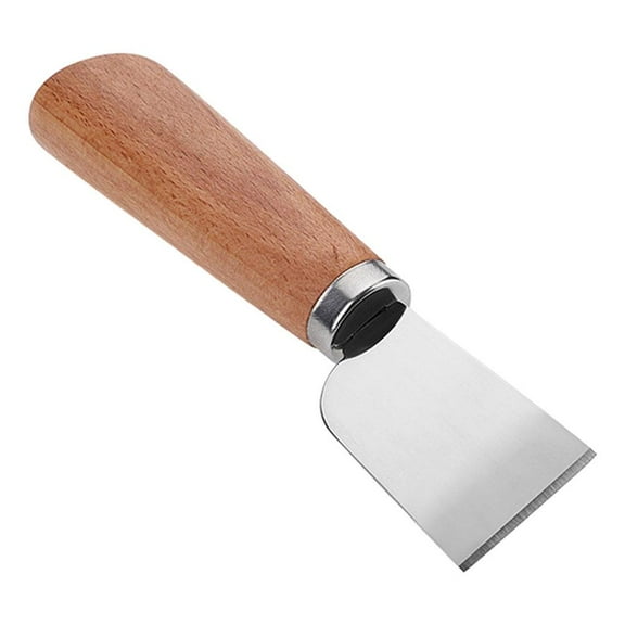 DIY Leathercraft Tool Wooden Handle Leather Cutting Leather Shovel Handle