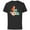 Black, variant on Disney Princess The Little Mermaid Ariel Courage & Kindness - Short Sleeve Cotton T-Shirt for Adults - Customized-Black