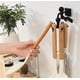 thumbnail image 2 of Gancho de pared giratorio de 2 piezas para cocina, gancho plegable giratorio de 360 grados, con 6 garras para cocina, baño, gabinete de cocina (negro), 2 of 5