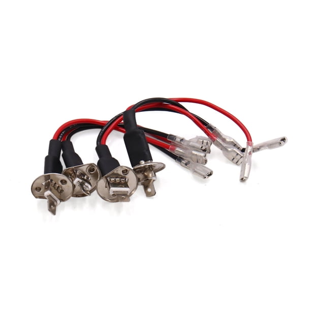 4 Piezas Modificado H1 Luz de Xenón HID Faro Adaptador Cableado Lastre para El Vehículo