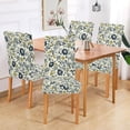 thumbnail image 2 of Yayeee 2 Pack Dining Chair Covers Stretch Parson Chairs Slipcovers Seat Protector, Light Floral, 2 of 6