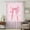 Pink, variant on Pink Bow Sheer Curtains 45 Inches Long, Cute Watercolor Girls Cartoon Luxury Light Filering Curtains, Breathable Simi Curtain Privacy Drapes for Kitchen Bathroom Lightweight Small Window Treatment