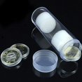 thumbnail image 2 of Bunblic 20 Pcs Étuis de Rangement Ronds Transparents Tube de Protection pour Garçons Filles Collection, 2 of 8