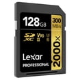 thumbnail image 2 of Lexar 128GB 2000X Professional SDXC RDR UII, LSD128CRBEU2000R (RDR UII), 2 of 4