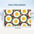 thumbnail image 2 of Poached Eggs Bacon Rosemary Bath Towel, Highly Absorbent towels for bathroom Quick Drying Microfiber Bath Towels for Body, Soft Shower Towels for Sport, Yoga, SPA, Gym 27x55in, 2 of 5