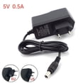 thumbnail image 2 of US Plug 5V 0.5A AC DC Power Supply Adapter for LED Strip Lights, 2 of 4