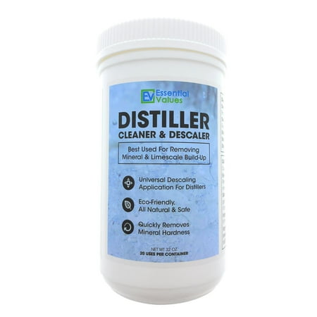 Distiller Cleaner Descaler (2 LBS), Citric Acid - Universal Application for Waterwise, Natural & Safe – Deeply Penetrates LimeScale & Water Mineral Build-up, Compare to KleenWise by Essential (Best Descaler For Bathroom)