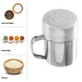 thumbnail image 6 of Popcorn Scoop and Seasoning Shaker Set – 2-Piece Stainless-Steel Serving Accessories Kit with Scooper and Saltshaker Dredge by Great Northern Popcorn, 6 of 8