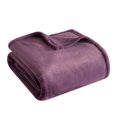 thumbnail image 6 of Mainstays Super Soft Plush Oversized Couch Throw Blanket, Purple, 50 x 72 in, 6 of 7